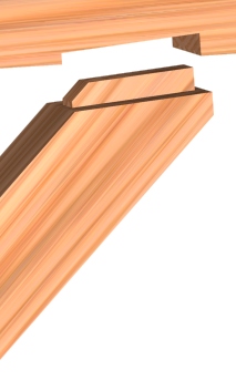 Bild vertiefter Zapfen